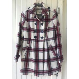 Arizona Jean Co. | Plaid Flannel Peacoat Sz Small